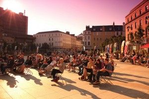 Creative Dundee is making an impact through public events like outdoor film screenings