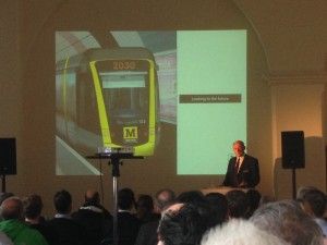 One evening event discussed the future of the TYne & Wear Metro