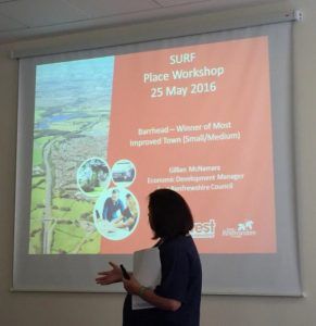 The event series included a workshop on place-based regeneration